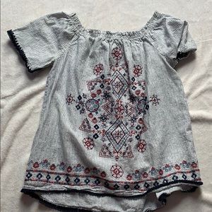Off the shoulder cute blouse